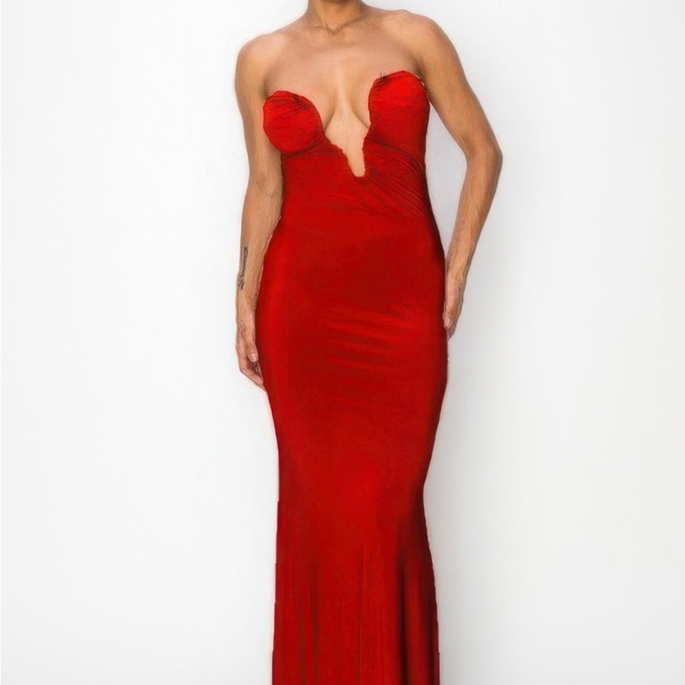 Glitter Ity Tube Maxi Dress